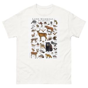 Land Mammals of Florida t-shirt