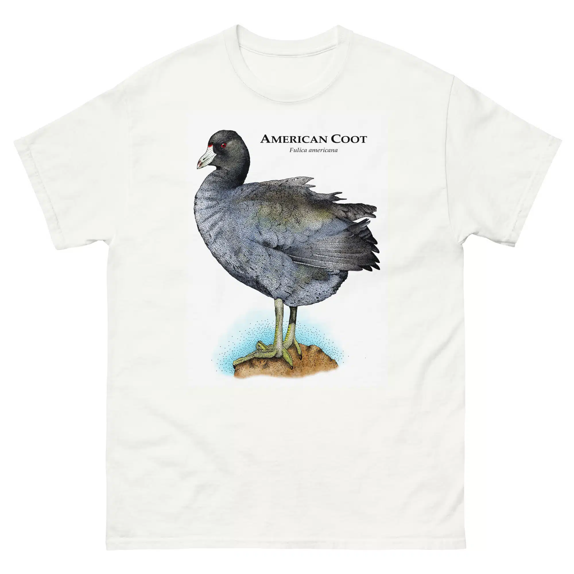 American Coot (Fulica americana) mens-classic-tee-white American Coot (Fulica americana) t-shirt