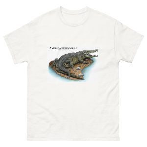 American Crocodile (Crocodylus acutus) t-shirt