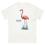 American Flamingo (Phoenicopterus ruber) t-shirt