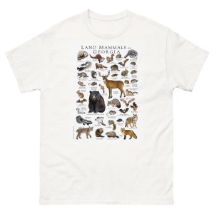 Land Mammals of Georgia - Men's classic tee