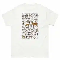 Mammals of Illinois t-shirt
