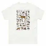 Mammals of Indiana t-shirt