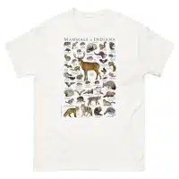 Mammals of Indiana t-shirt