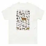 Mammals of Iowa t-shirt