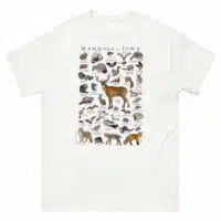 Mammals of Iowa t-shirt