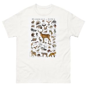 Mammals of Iowa t-shirt
