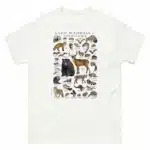 Land Mammals of Louisiana t-shirt