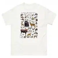 Land Mammals of Maine t-shirt