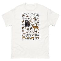 Land Mammals of Maryland t-shirt