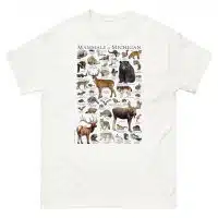 Mammals of Michigan t-shirt
