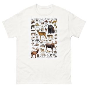 Mammals of Michigan t-shirt
