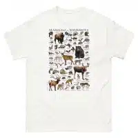 Mammals of Minnesota t-shirt