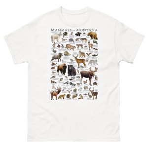 Mammals of Montana t-shirt
