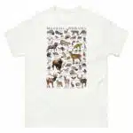Mammals of Nebraska t-shirt