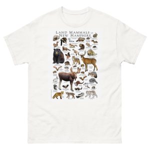 Land Mammals of New Hampshire t-shirt