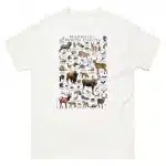 Mammals of North Dakota t-shirt