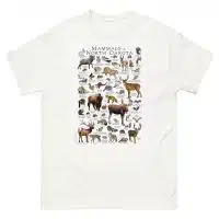 Mammals of North Dakota t-shirt