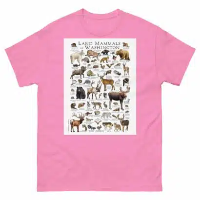 Land Mammals of Washington - Men's classic tee - Image 7