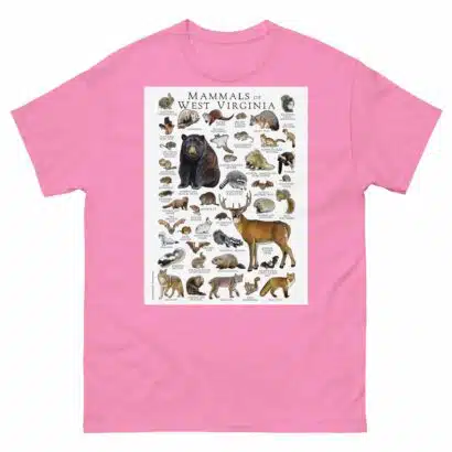 Mammals of West Virginia - Men's classic tee - Image 7