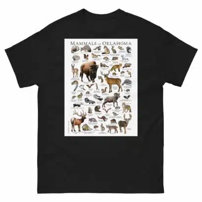 Mammals of Oklahoma Men's classic tee - Image 2