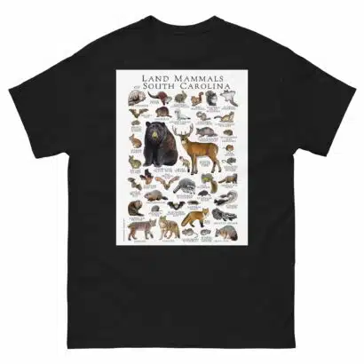 Land Mammals of South Carolina - Men's classic tee - Image 2