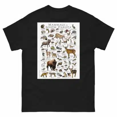 Mammals of South Dakota - Men's classic tee - Image 2