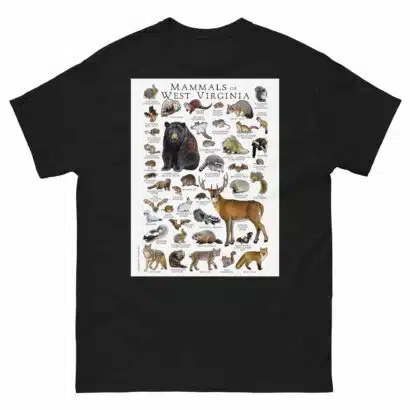 Mammals of West Virginia - Men's classic tee - Image 2