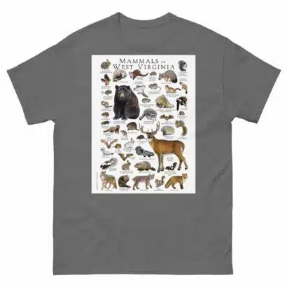 Mammals of West Virginia - Men's classic tee - Image 4
