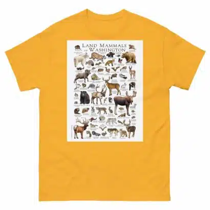 Land Mammals of Washington - Men's classic tee - Image 8