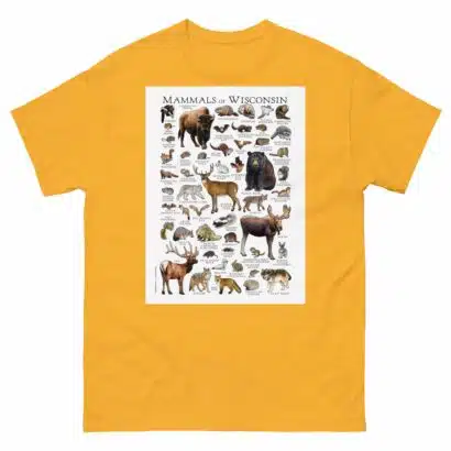 Mammals of Wisconsin - Men's classic tee - Image 8