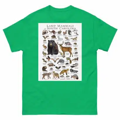 Land Mammals of South Carolina - Men's classic tee - Image 6