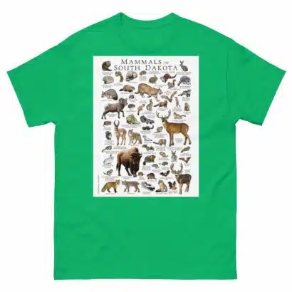 Mammals of South Dakota - Men's classic tee - Image 6
