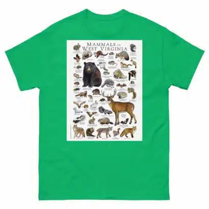 Mammals of West Virginia - Men's classic tee - Image 6