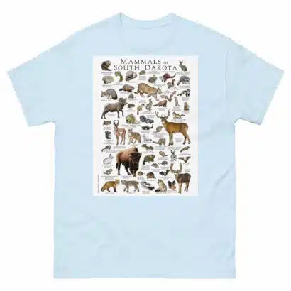 Mammals of South Dakota - Men's classic tee - Image 10