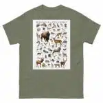Mammals of Oklahoma Men's classic tee - Image 5