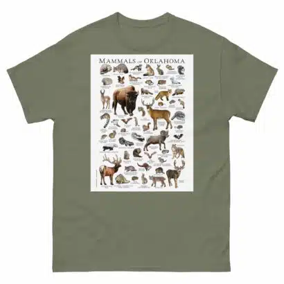 Mammals of Oklahoma Men's classic tee - Image 5
