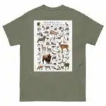 Mammals of South Dakota - Men's classic tee - Image 5