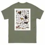Mammals of Wisconsin - Men's classic tee - Image 5