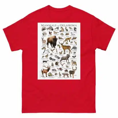 Mammals of Oklahoma Men's classic tee - Image 3