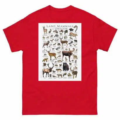 Land Mammals of Oregon - Men's classic tee - Image 3