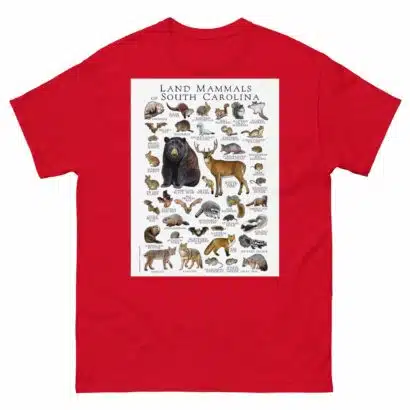 Land Mammals of South Carolina - Men's classic tee - Image 3