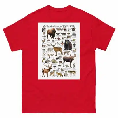 Mammals of Wisconsin - Men's classic tee - Image 3