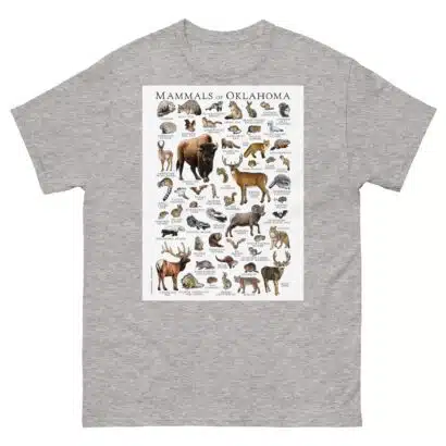 Mammals of Oklahoma Men's classic tee - Image 9