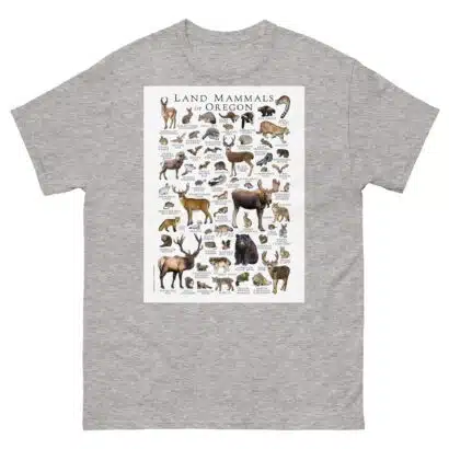 Land Mammals of Oregon - Men's classic tee - Image 9