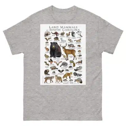 Land Mammals of South Carolina - Men's classic tee - Image 9