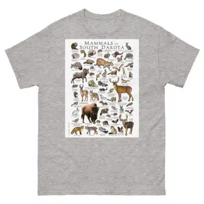 Mammals of South Dakota - Men's classic tee - Image 9