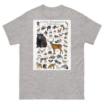 Land Mammals of Virginia - Men's classic tee - Image 9