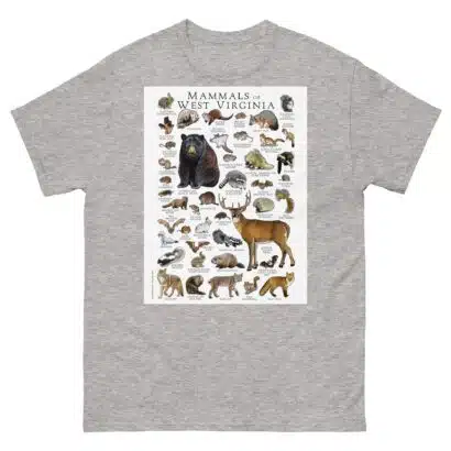 Mammals of West Virginia - Men's classic tee - Image 9