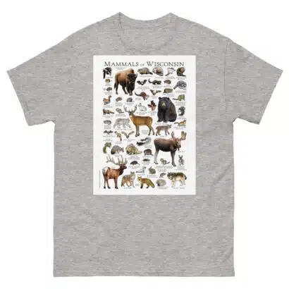 Mammals of Wisconsin - Men's classic tee - Image 9